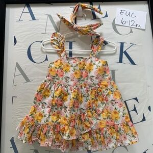 Janie and jack Floral dress 2t